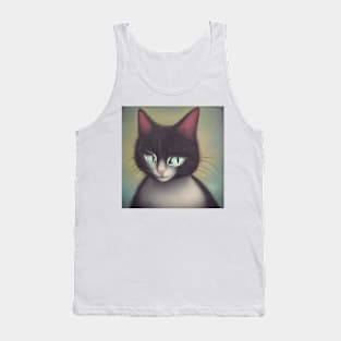 Secretive cat Tank Top